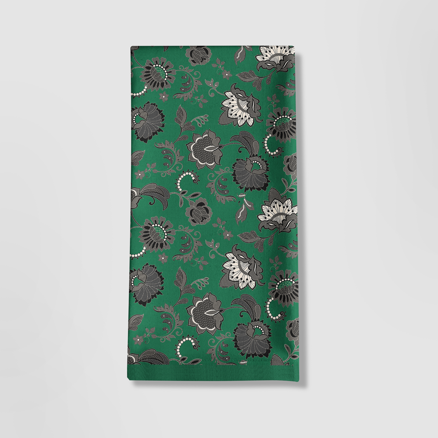 Emerald Legacy Lace Tea Towel