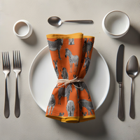 Zias Zebras Napkin