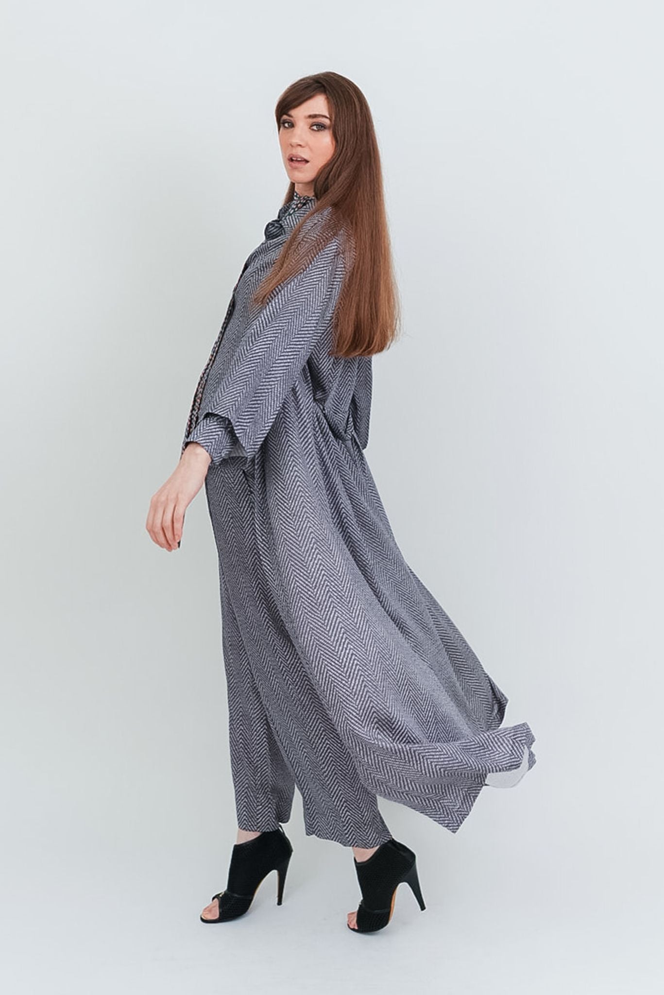 Gaby Duster | Heirloom Herringbone