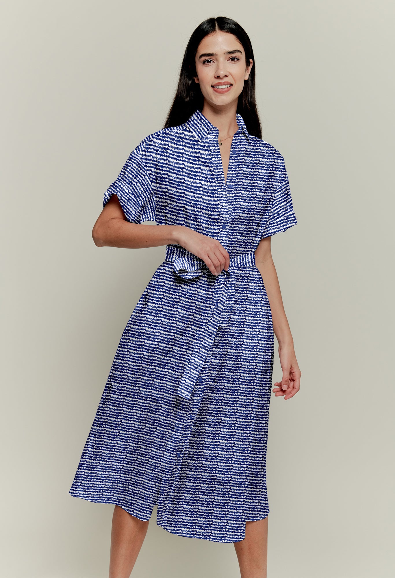 The Sarah Shirtdress | Cobalt Sound