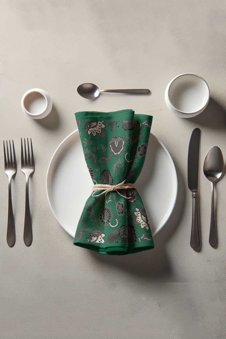 Emerald Legacy Lace Napkin