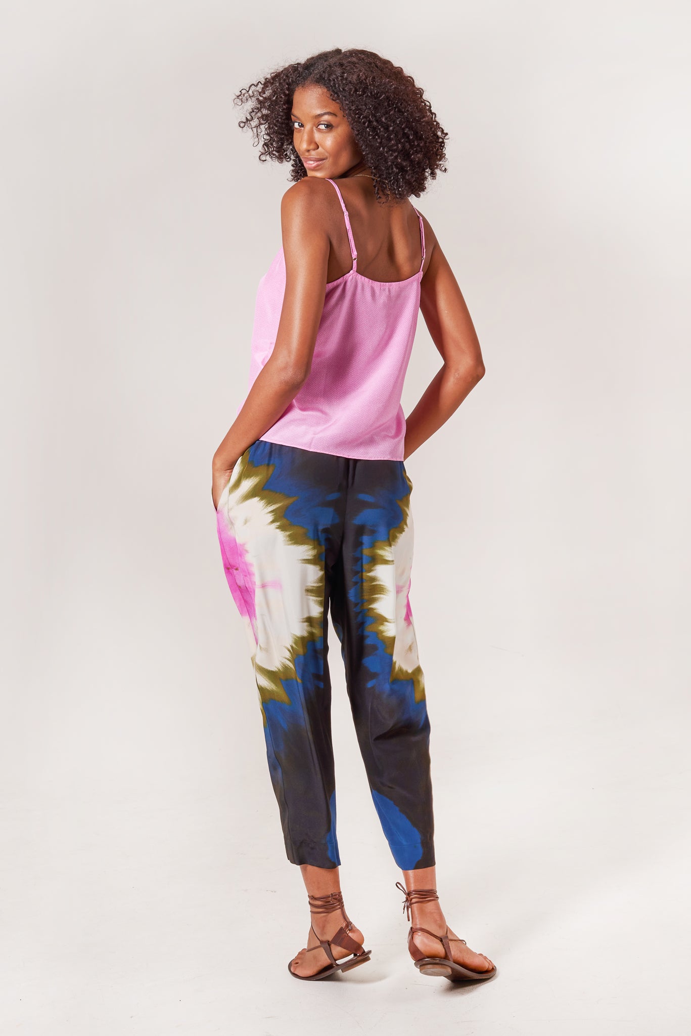 Julia Pant | Ink Tie Dye