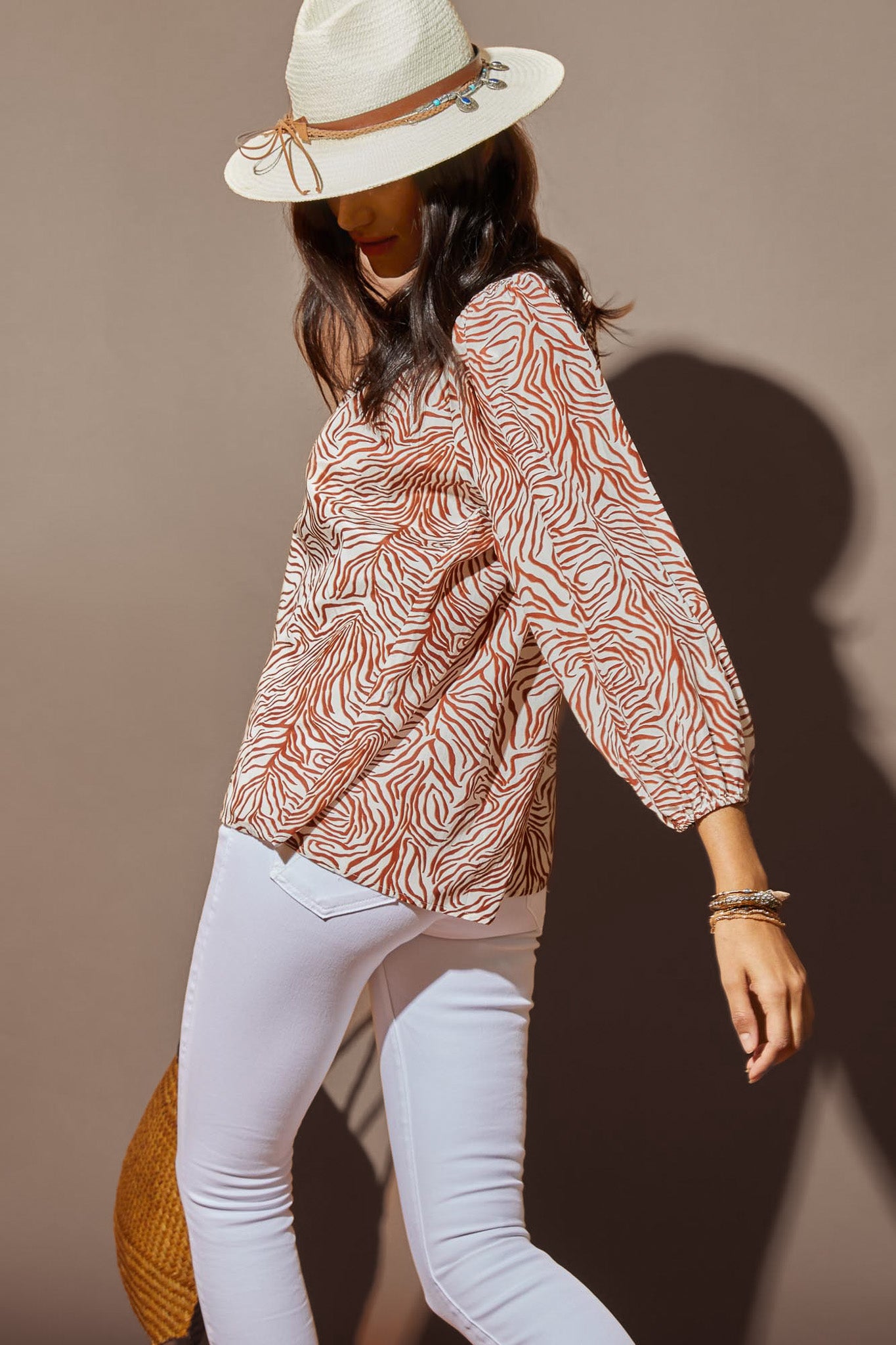 The Classic Blouse | White Tiger