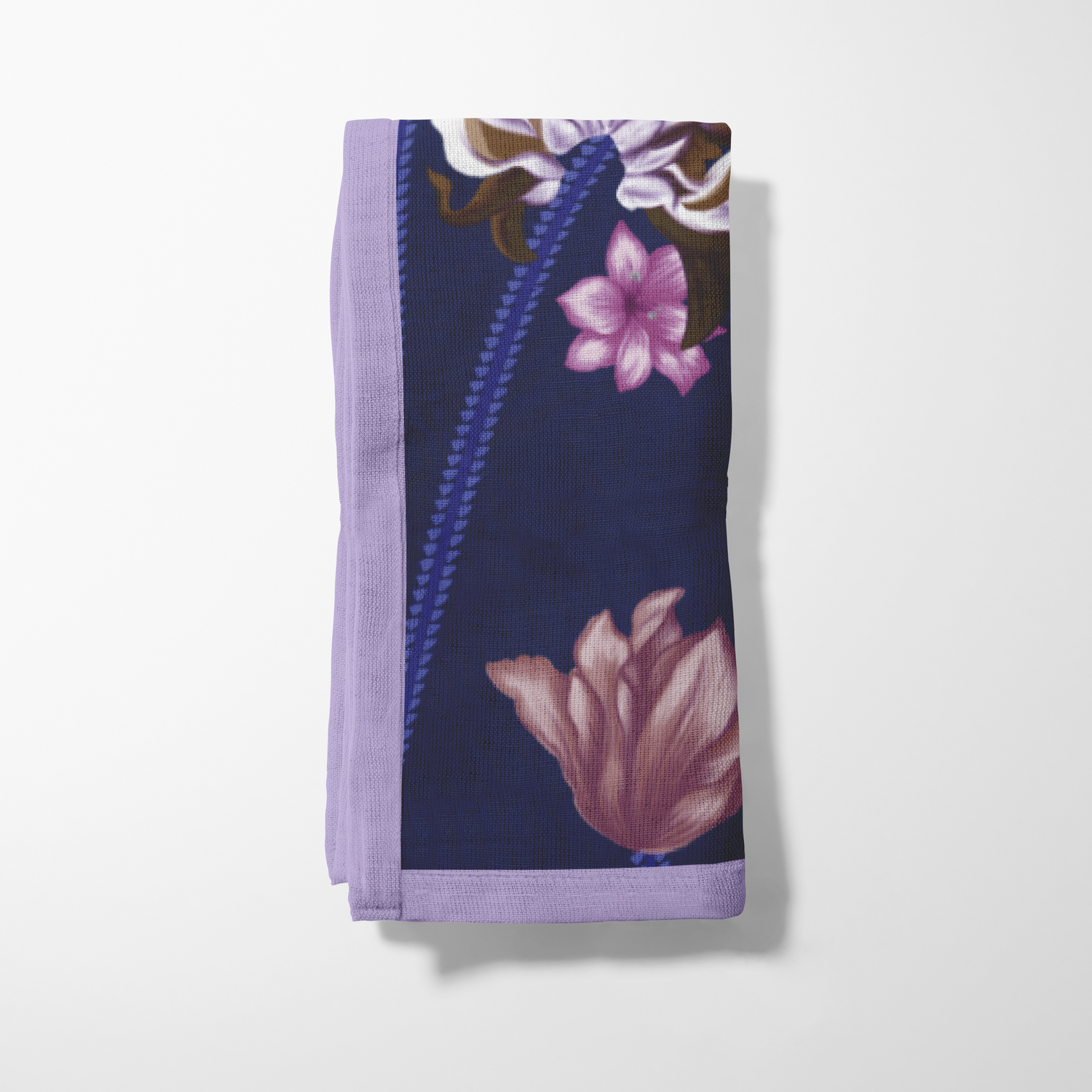 Art Nouveau Floral Napkin