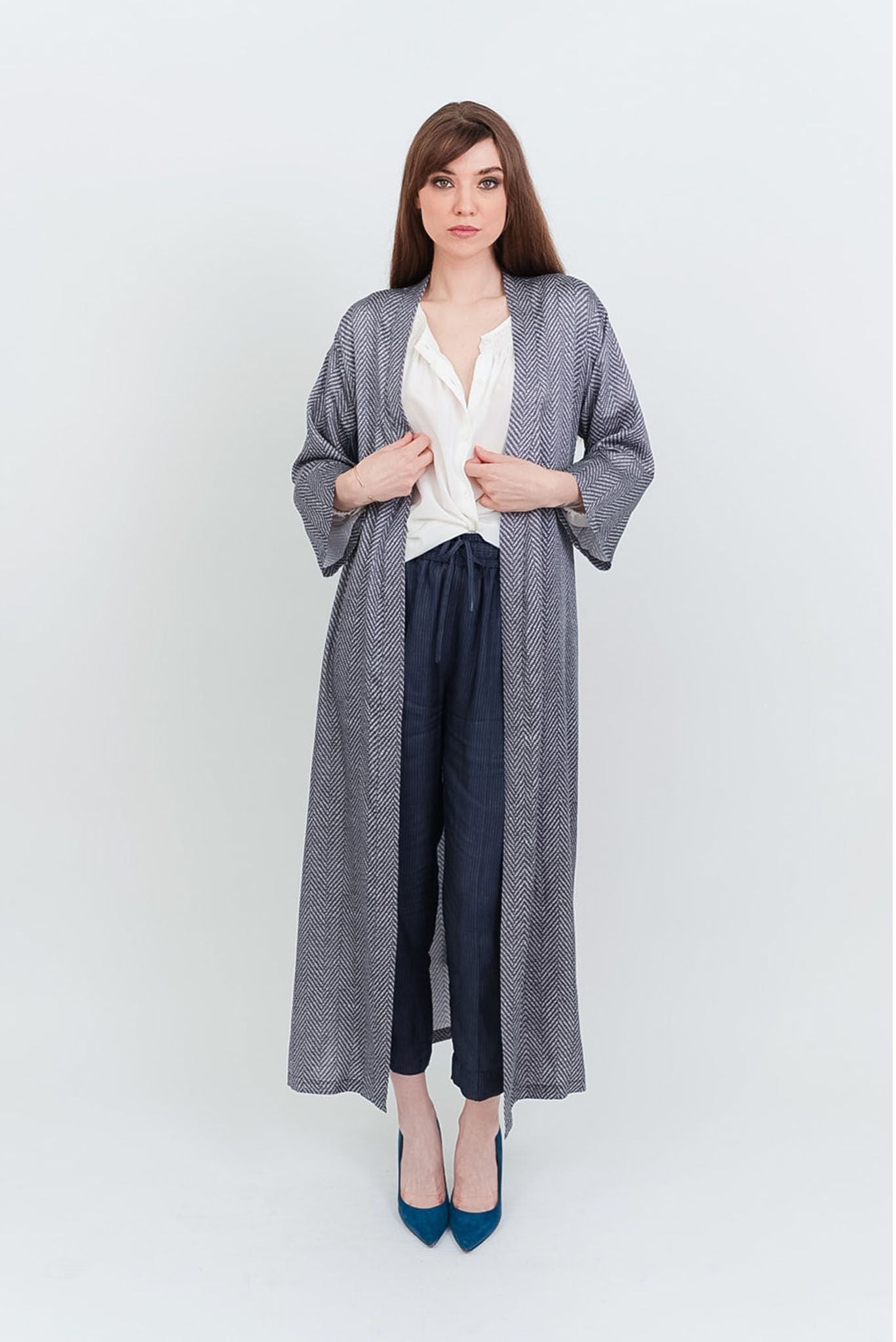 Gaby Duster | Heirloom Herringbone