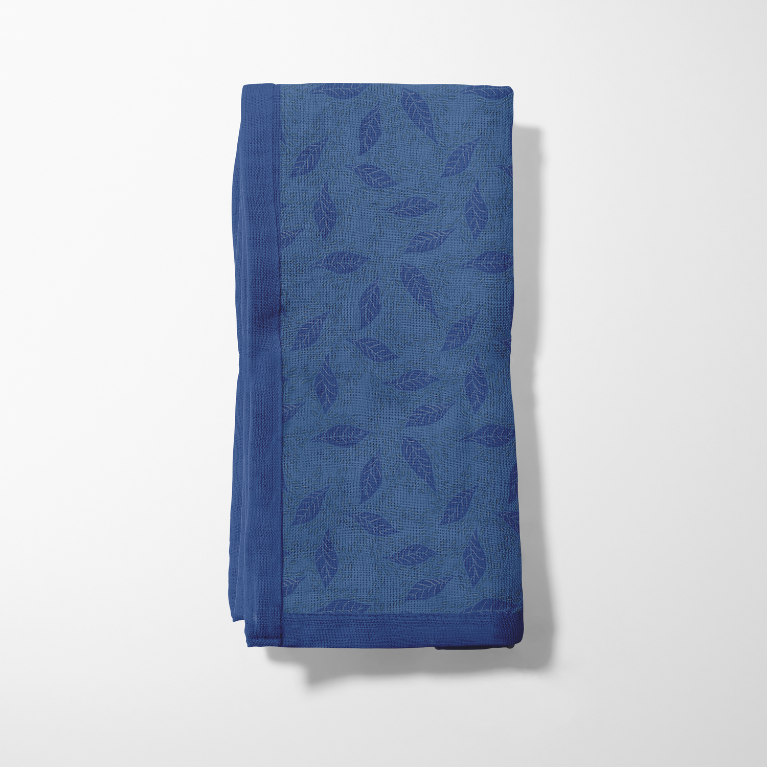 Midnight Lovely Leaves Napkin