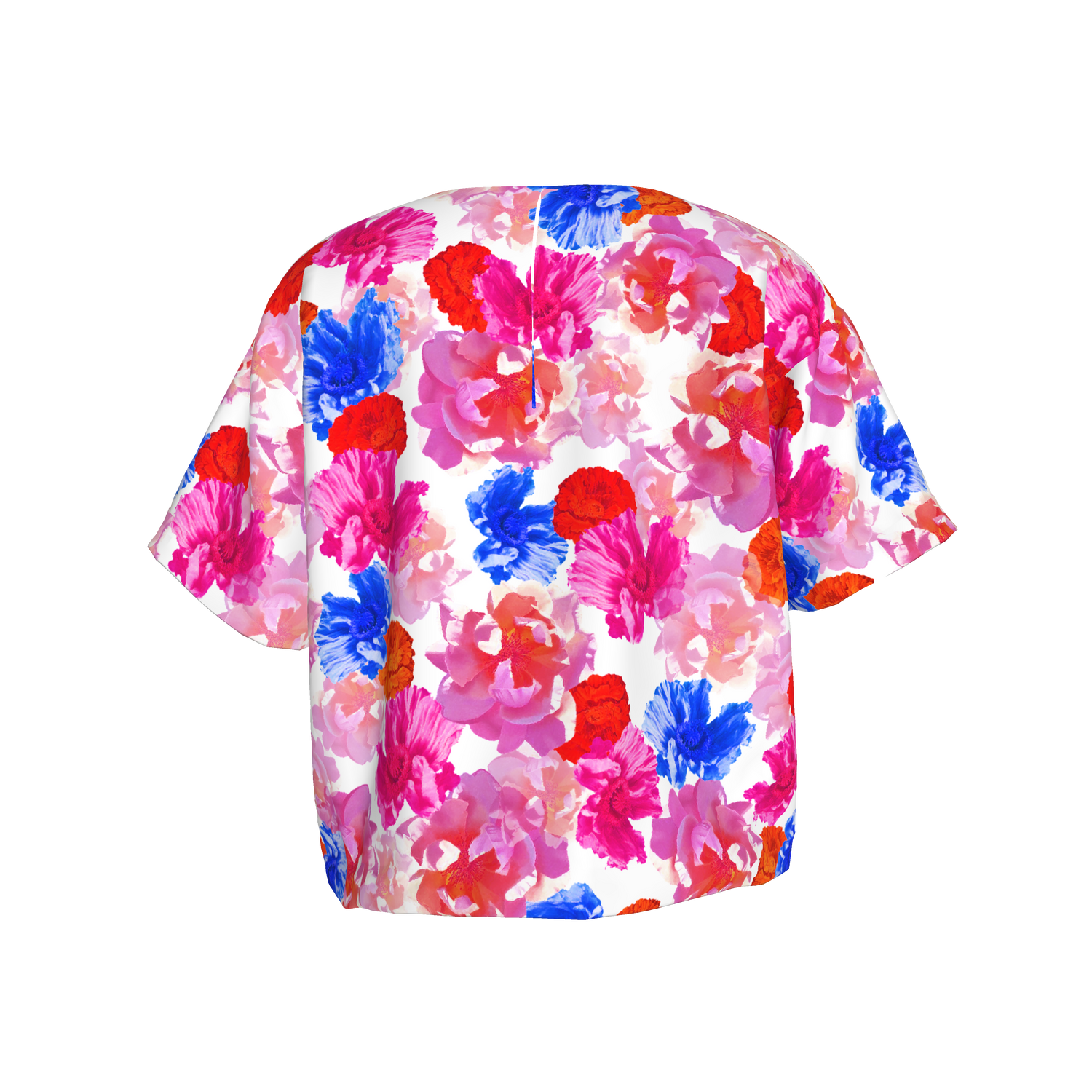 Eden Silk Tee| Ella's Pink Bouquet