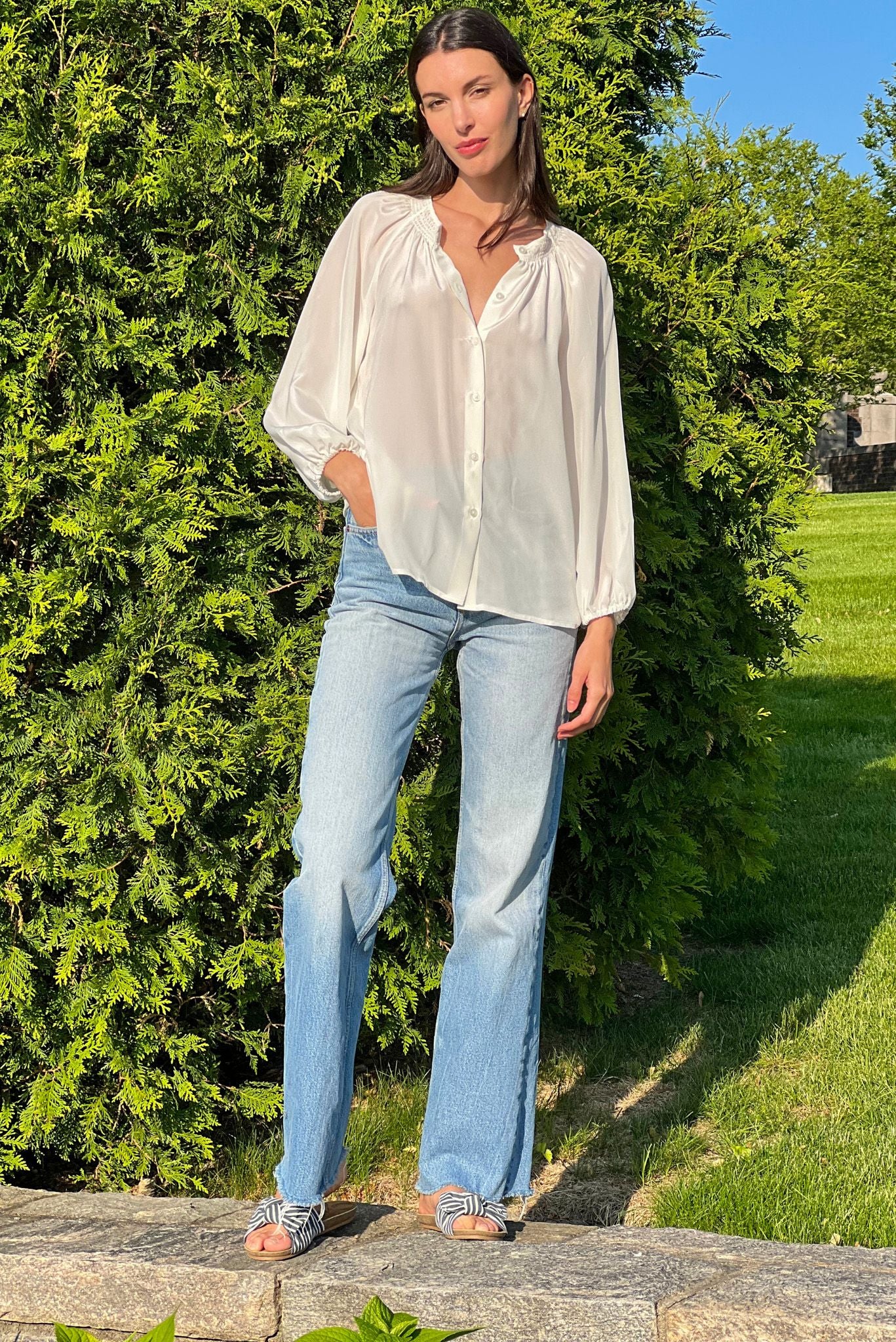 The Classic Blouse | Tucker White