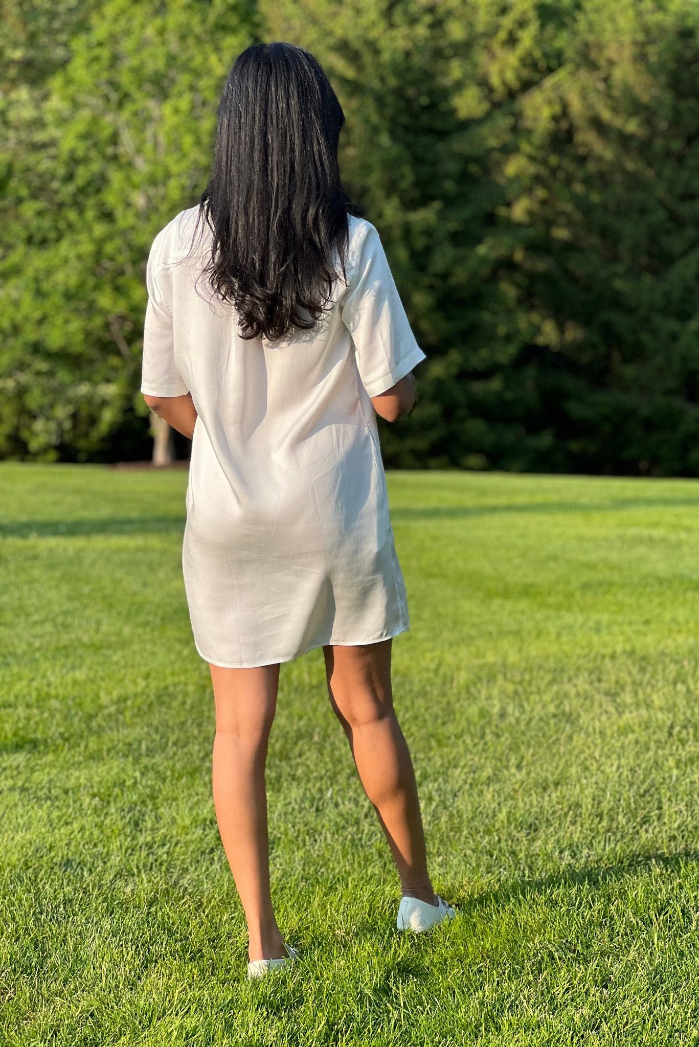 Tucker Tunic Dress | Tucker White