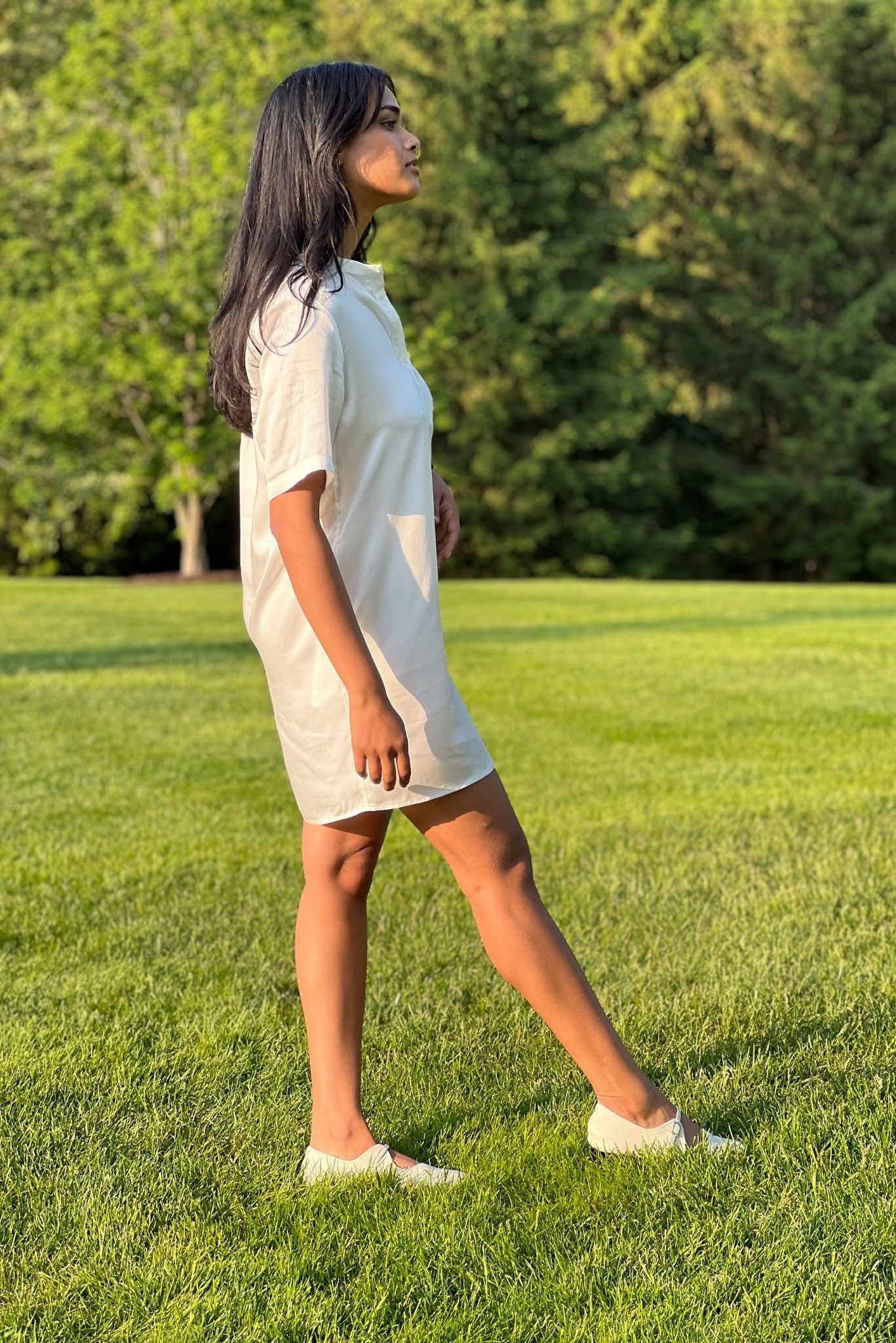 Tucker Tunic Dress | Tucker White