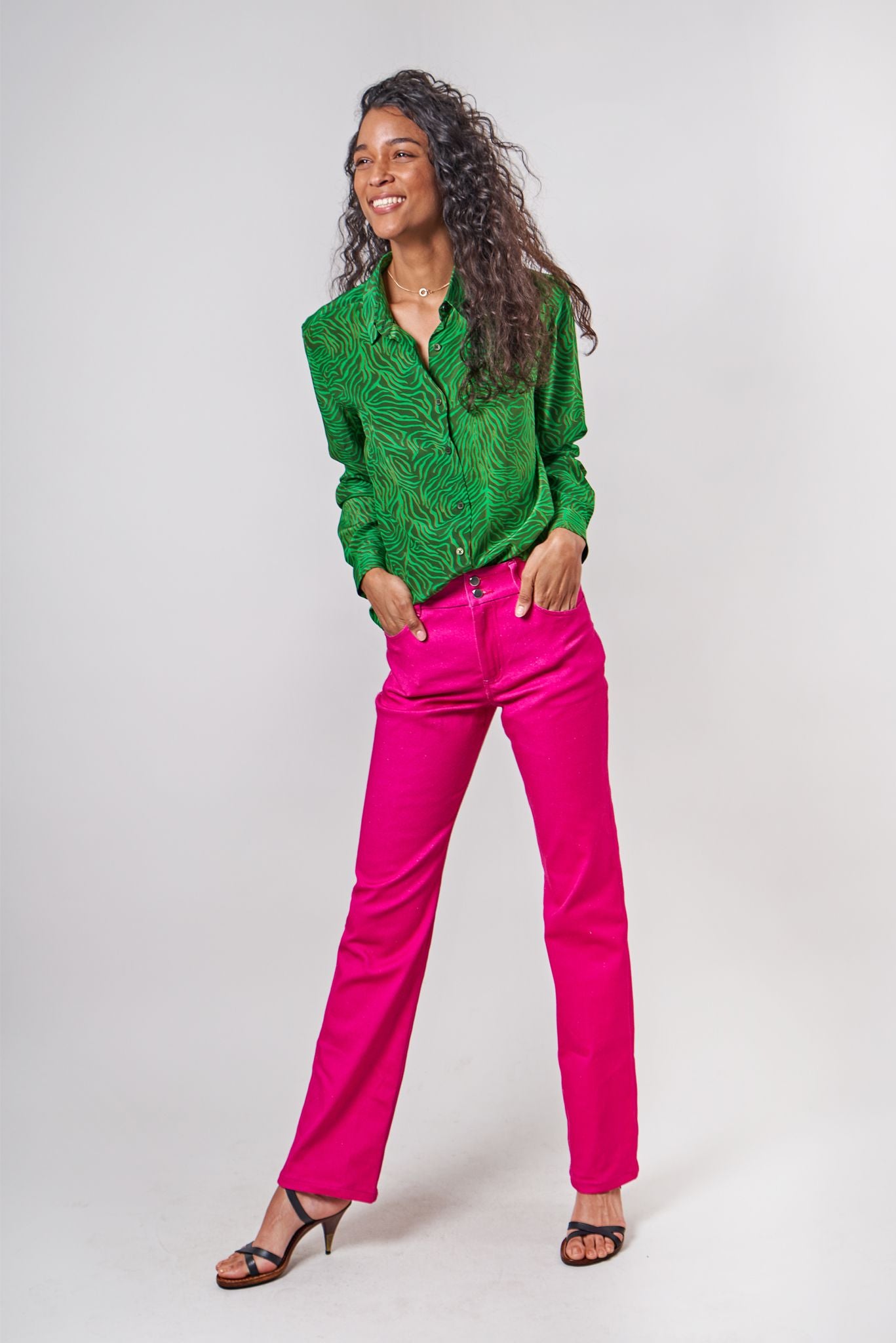 Sophia Jeans | Hot Pink