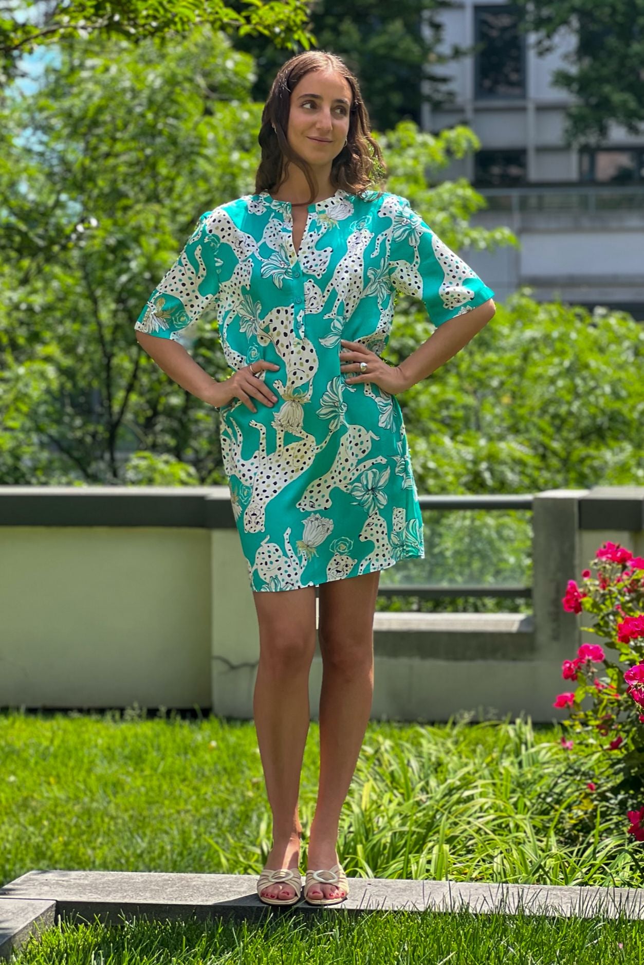 Tucker Tunic | Sketching Summer in Turquoise