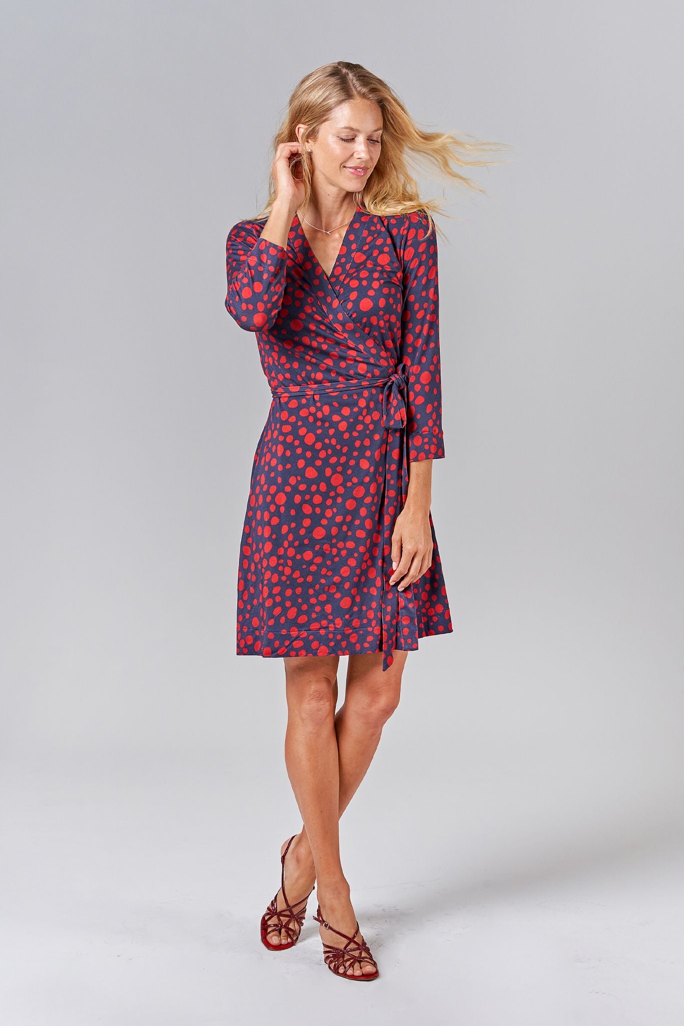 Rachel Wrap Dress | Poppy Spot